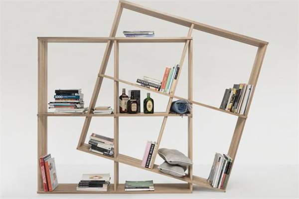 怎么做迷你书柜的方法 木板手工制作书柜模型