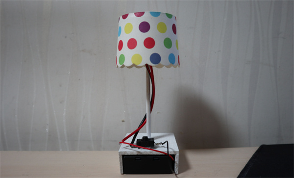 怎么做创意台灯的方法 手工电线绕线制作台灯