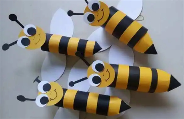 怎么简单做小蜜蜂收纳盒 废纸盒制作卡通蜜蜂