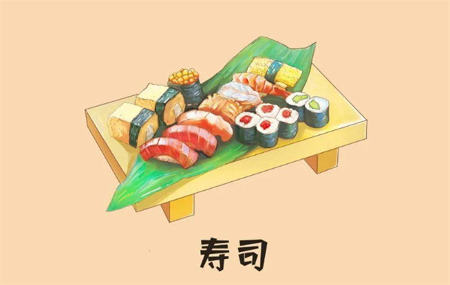 怎么做有创意的寿司 可爱的卡通寿司