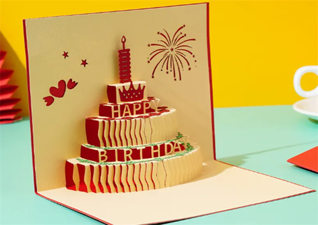 怎么做立体生日贺卡 手工生日蛋糕贺卡制作