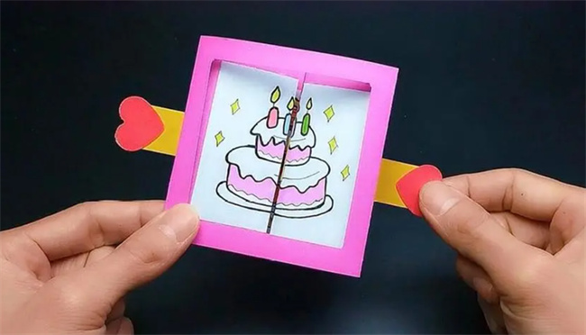怎么做立体生日贺卡 手工生日蛋糕贺卡制作